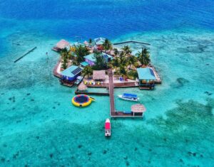 Belize Caribbean private island real estate king lewel's caye