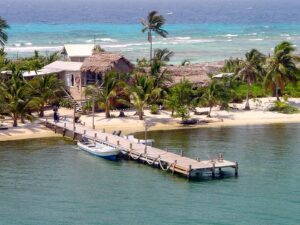 Private Island Turnkey Resort Belize Caribbean Sea Real Estate Investment developed off the wall diving center