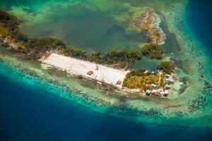 8.5 Acres on Tarpon Caye: Your Reef Island Fishing Paradise