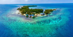 8.5 Acres on Tarpon Caye: Your Reef Island Fishing Paradise